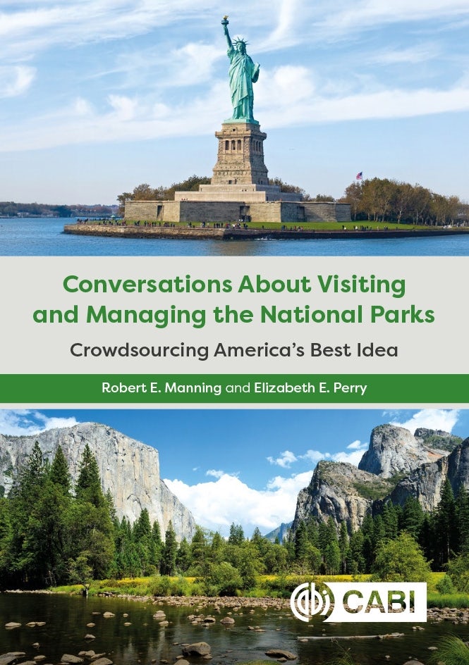 Book cover image for Conversations About Visiting and Managing the National Parks ISBN: 9781800626744
